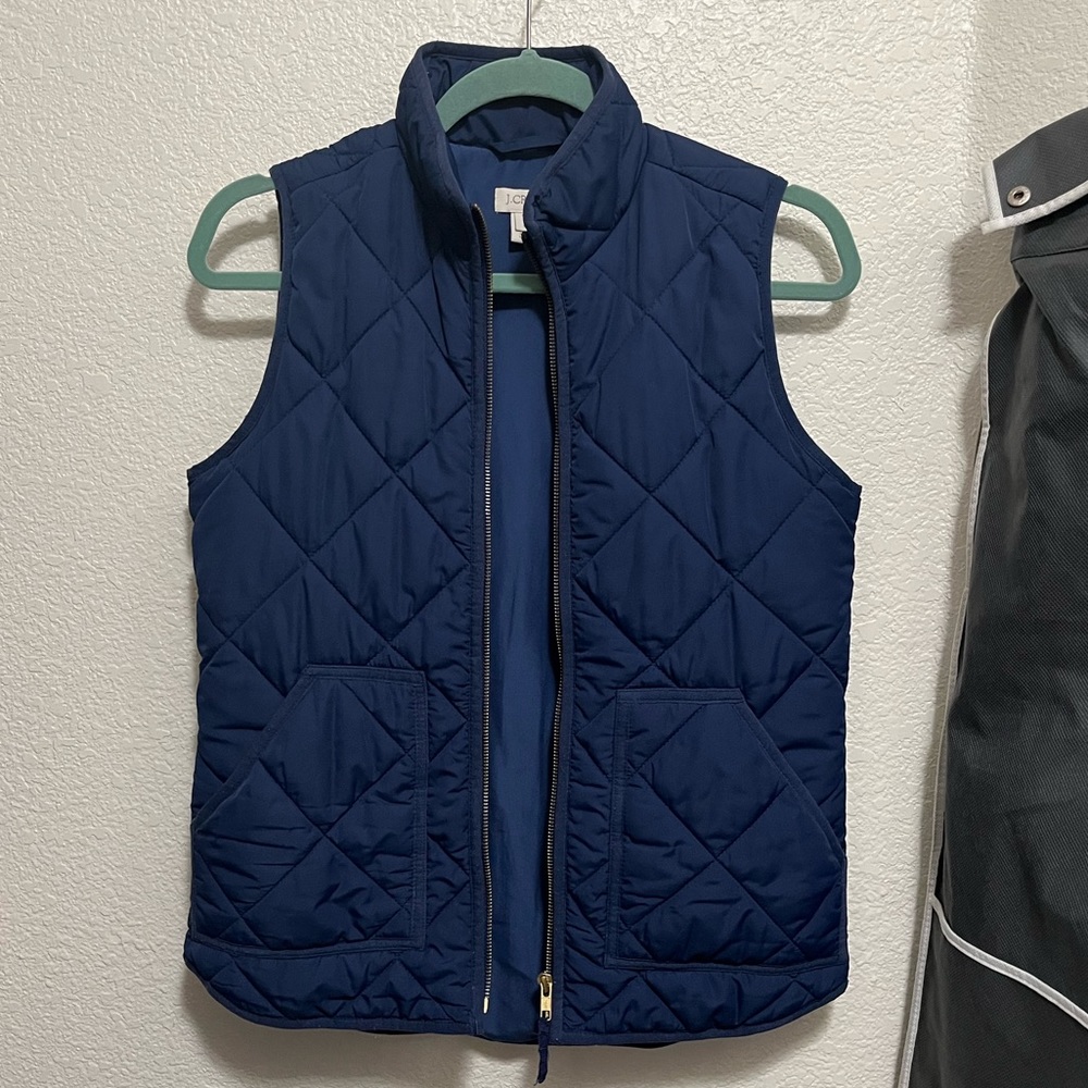JCrew Navy Vest